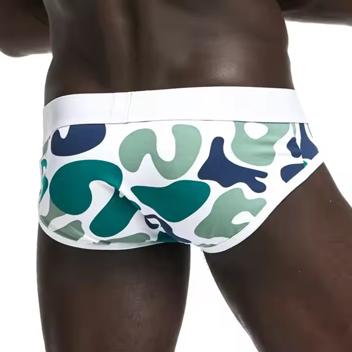 Cotton Mens Custom Elastic Sexy Underwear Gay Man Brief Thong Luxury Boxer Briefs Low Rise Men's Briefs