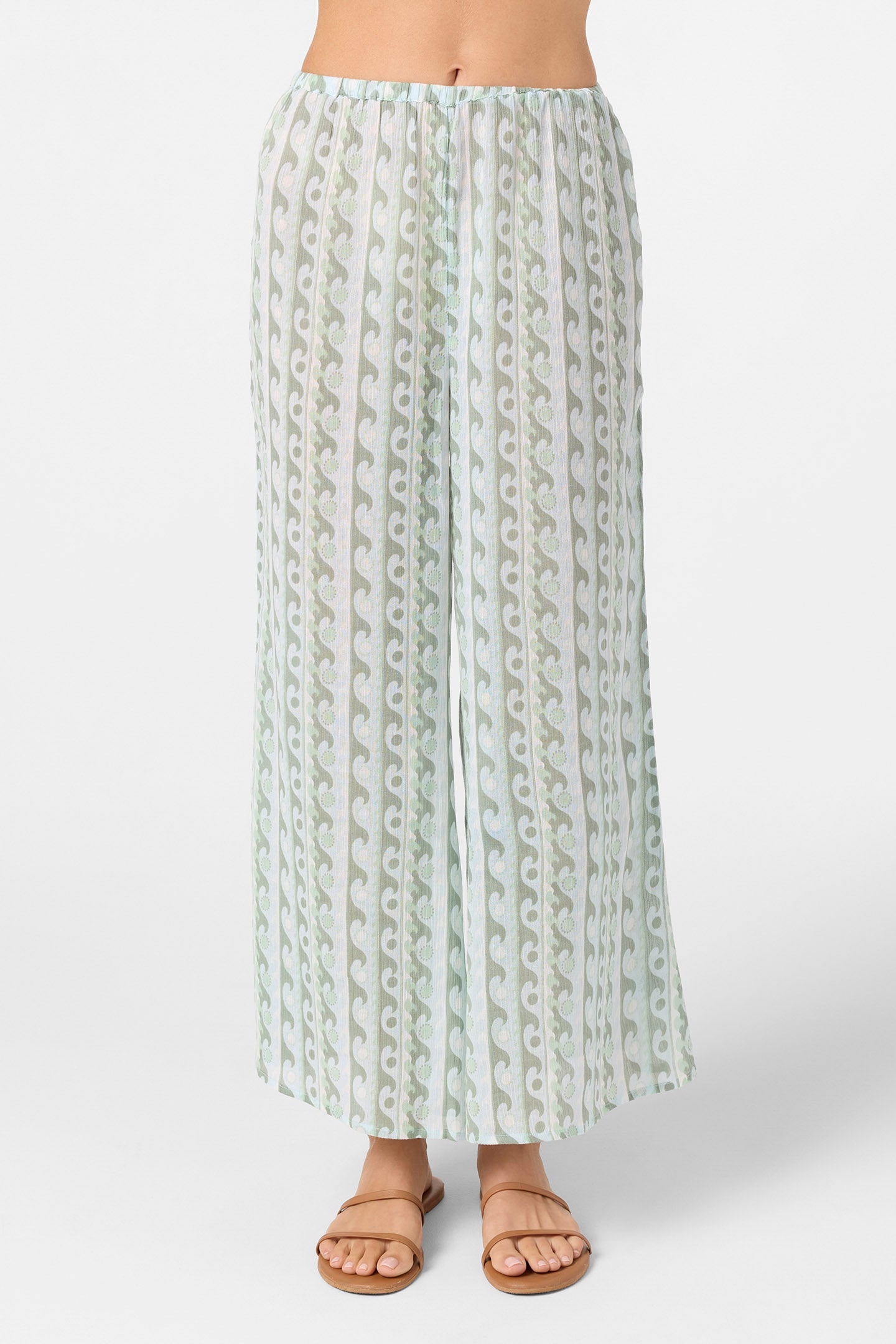 REGINA PRINTED COVER-UP PANTS