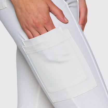 Women‘s Six Pockets Flared Scrub Pants