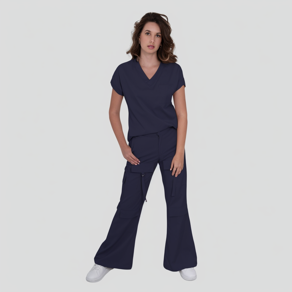 Women's Loose Six Pockets Scrub Pants™