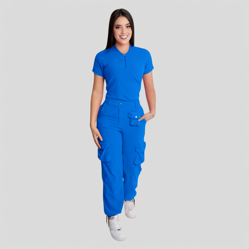 Women's Multi Pocket Scrub Pants