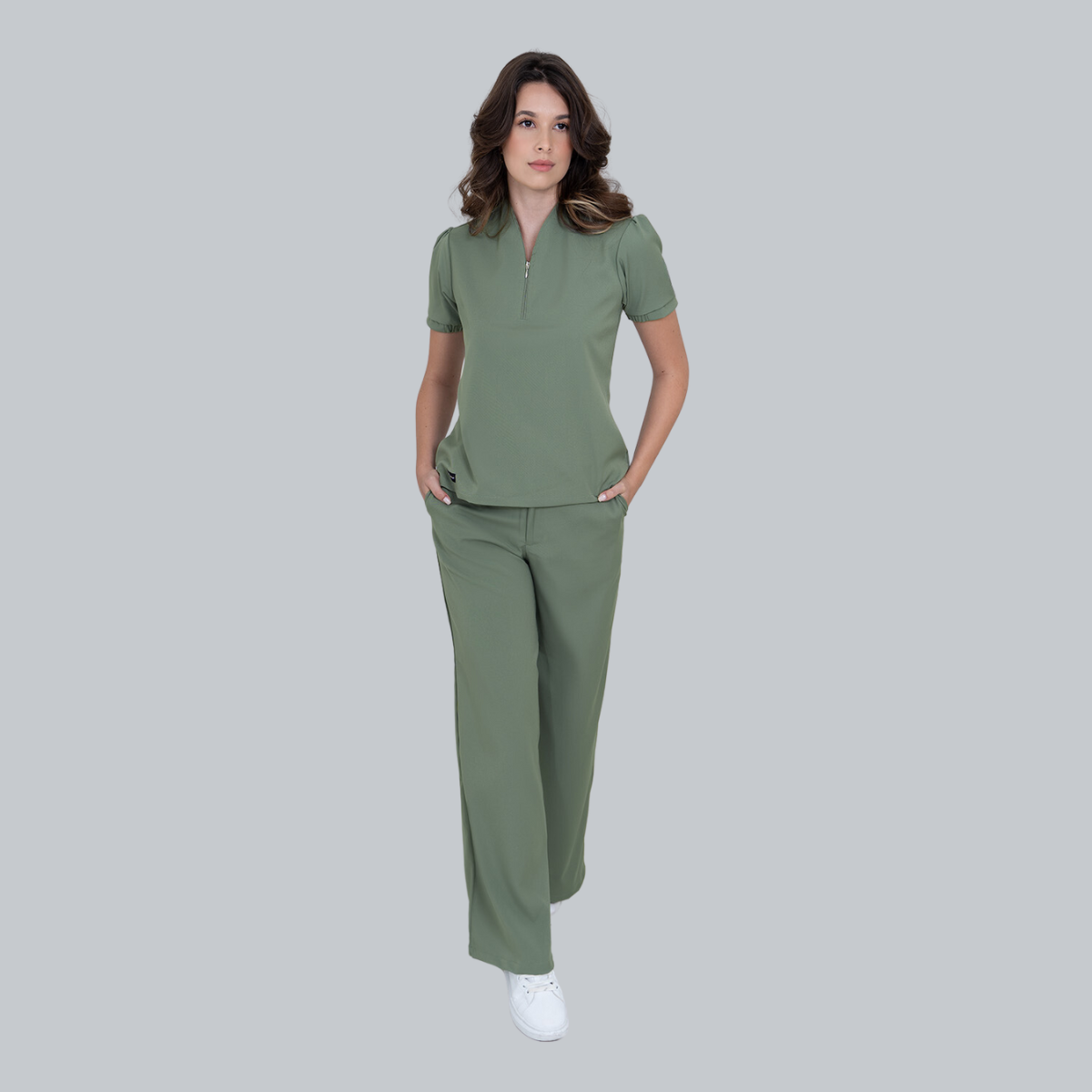 Women's Four Pockets Wide Leg Scrub Pants™