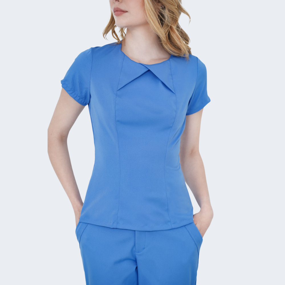 Women's Crew Neck Bow Scrub Top™