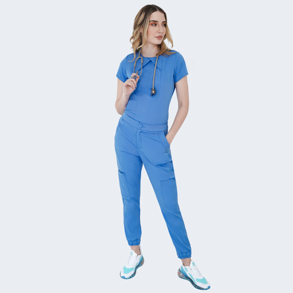 Women's Crew Neck Bow Scrub Top™