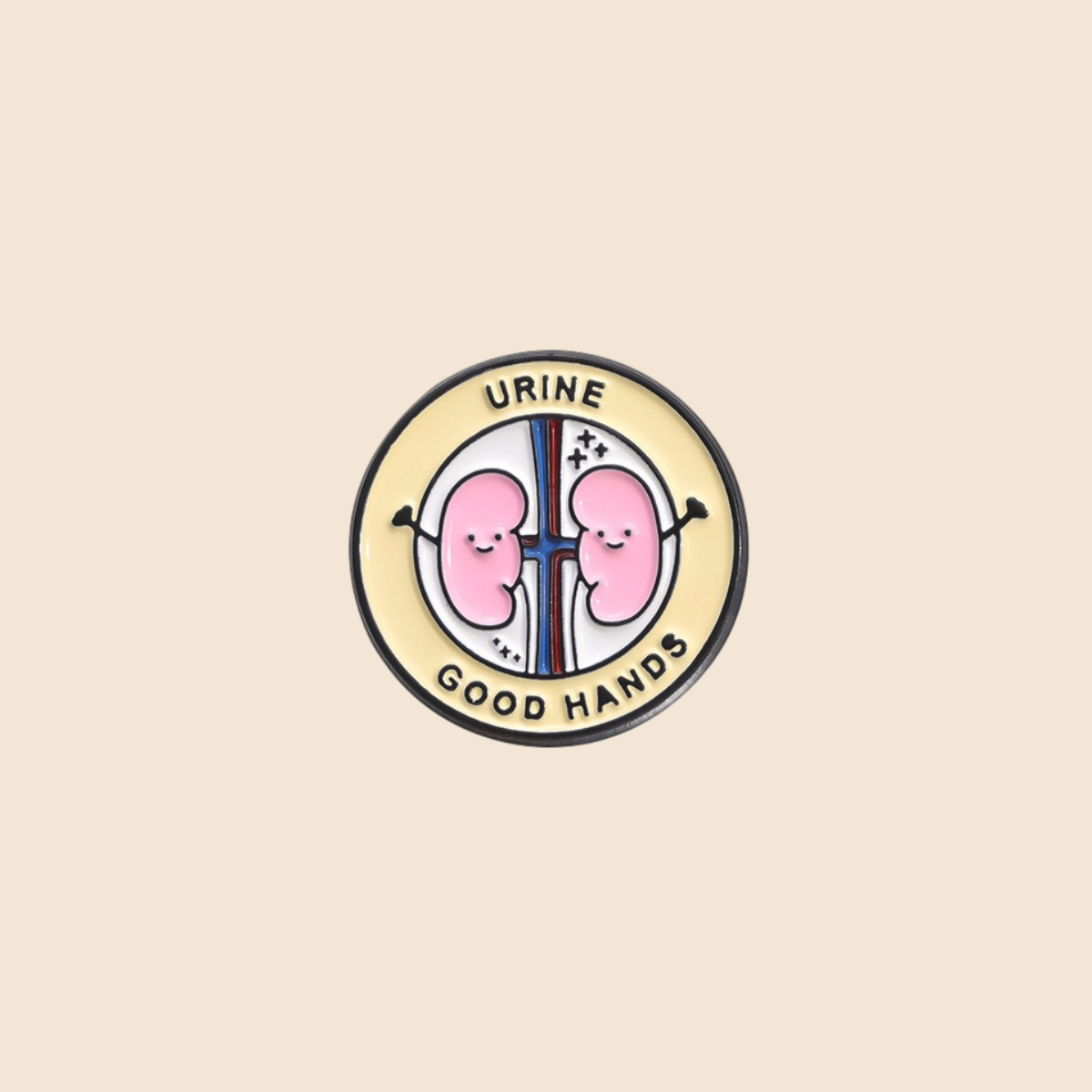 Kidney Painted Alloy Cartoon Doctor Nurse Brooch Accessories