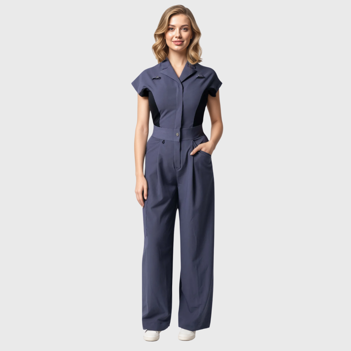 Women's Wide Leg Scrub Jumpsuit™