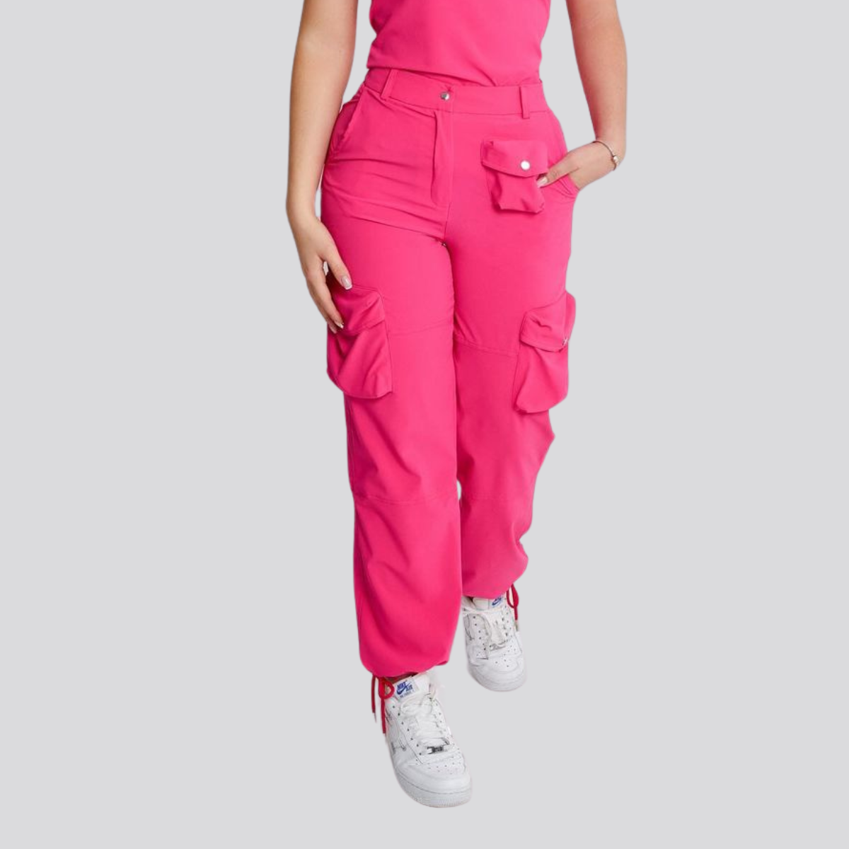 Women's 7 Pockets Scrub Pants