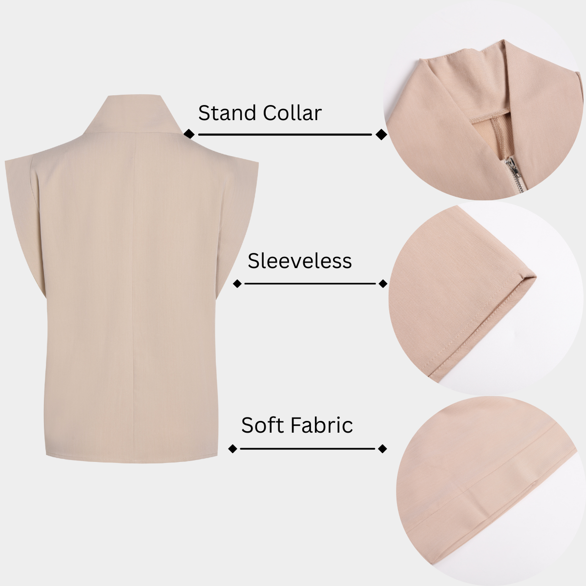 Women's Thin Waist Slim Fit Scrub Top