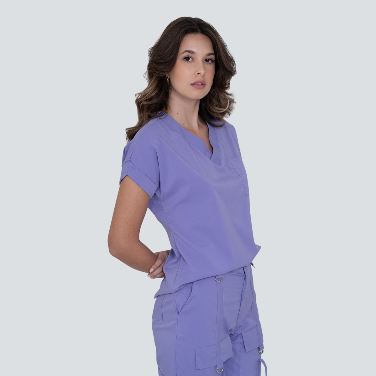 Women's V-neck One Pocket Scrub Top™