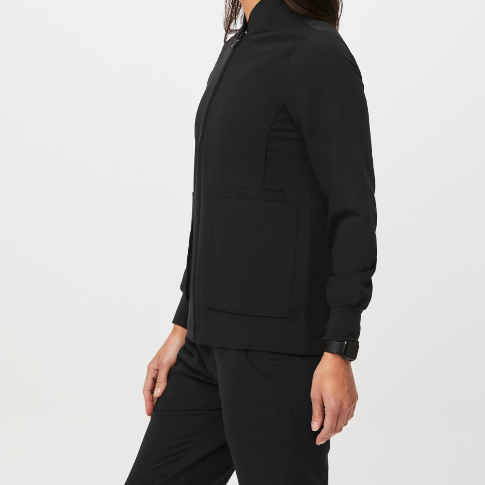 Women's Four Pockets Scrub Jacket