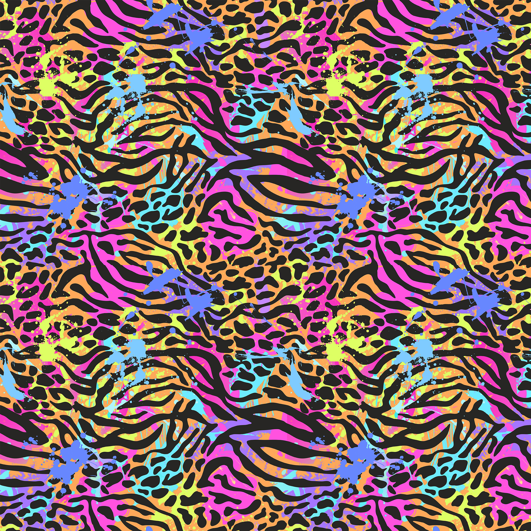 Women's Wild Sexy Leopard Printed Scrub Set SP18