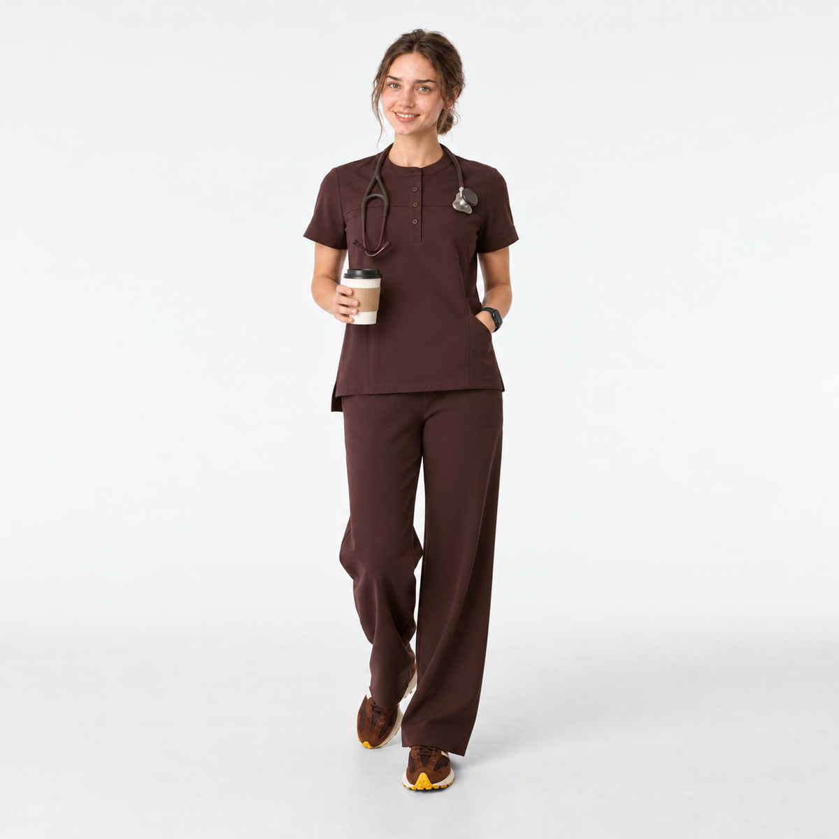 Elise Henley Scrub Top