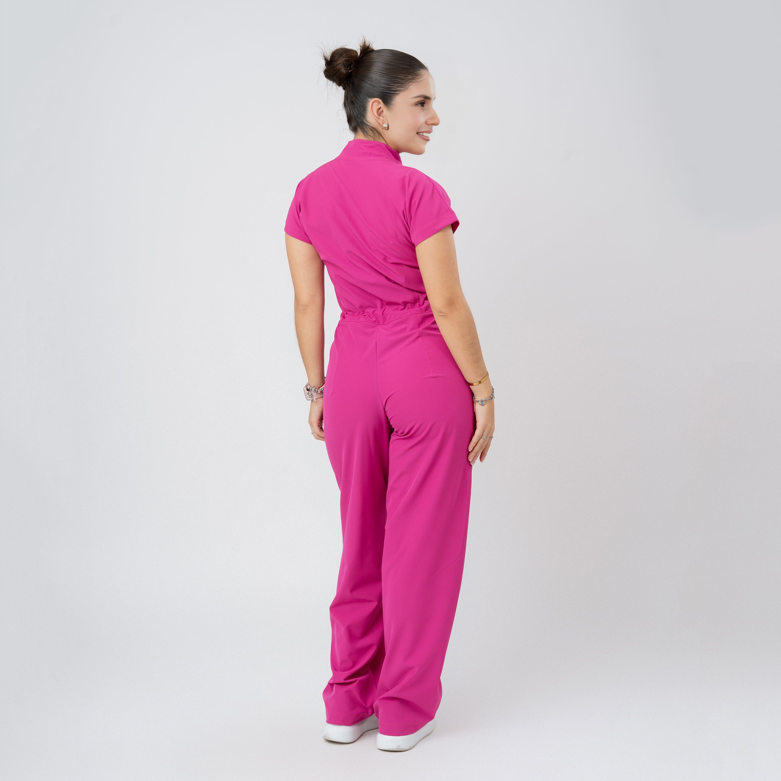 Katya Scrub Jumpsuit | Virtual Pink