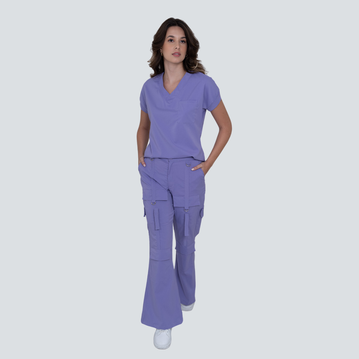 Women's Loose Six Pockets Scrub Pants™