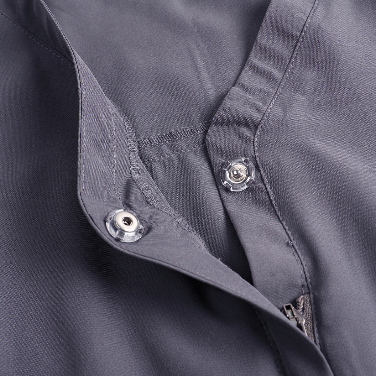 Women's Zip Front Scrub Jumpsuit