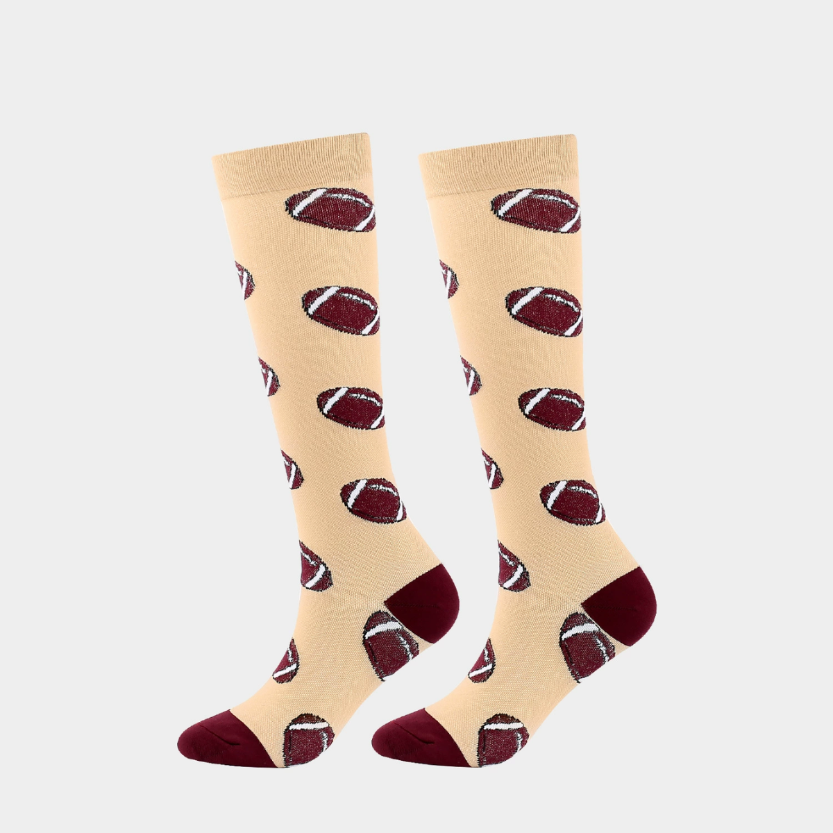 Cartoon Pattern Sports Elastic Mid-Tube Compression Socks