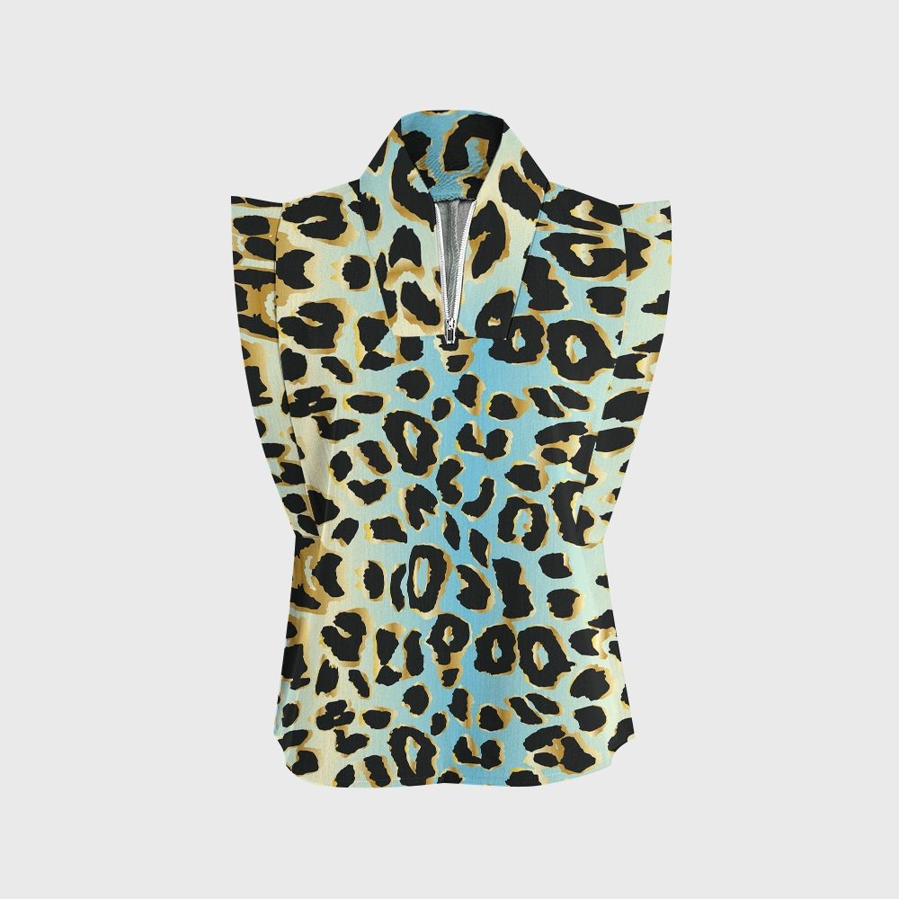 Women's leopard Print Scrub Set SL08