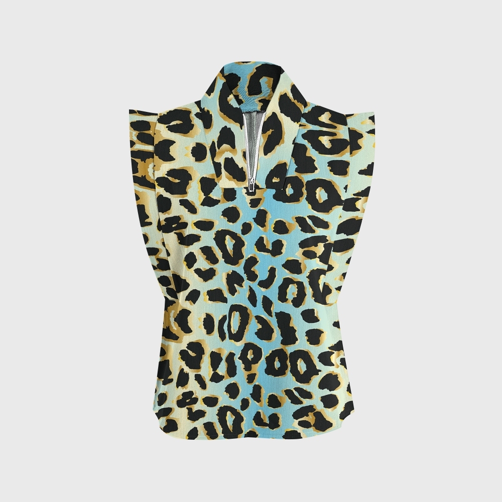 Women's leopard Print Scrub Set SL08