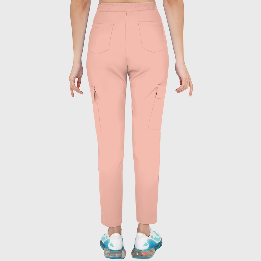 Women's leopard Print Scrub Set SL03