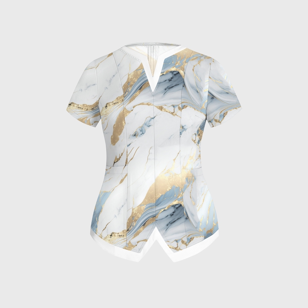 Women's Marble Fantasy Color Scrub Set SA09