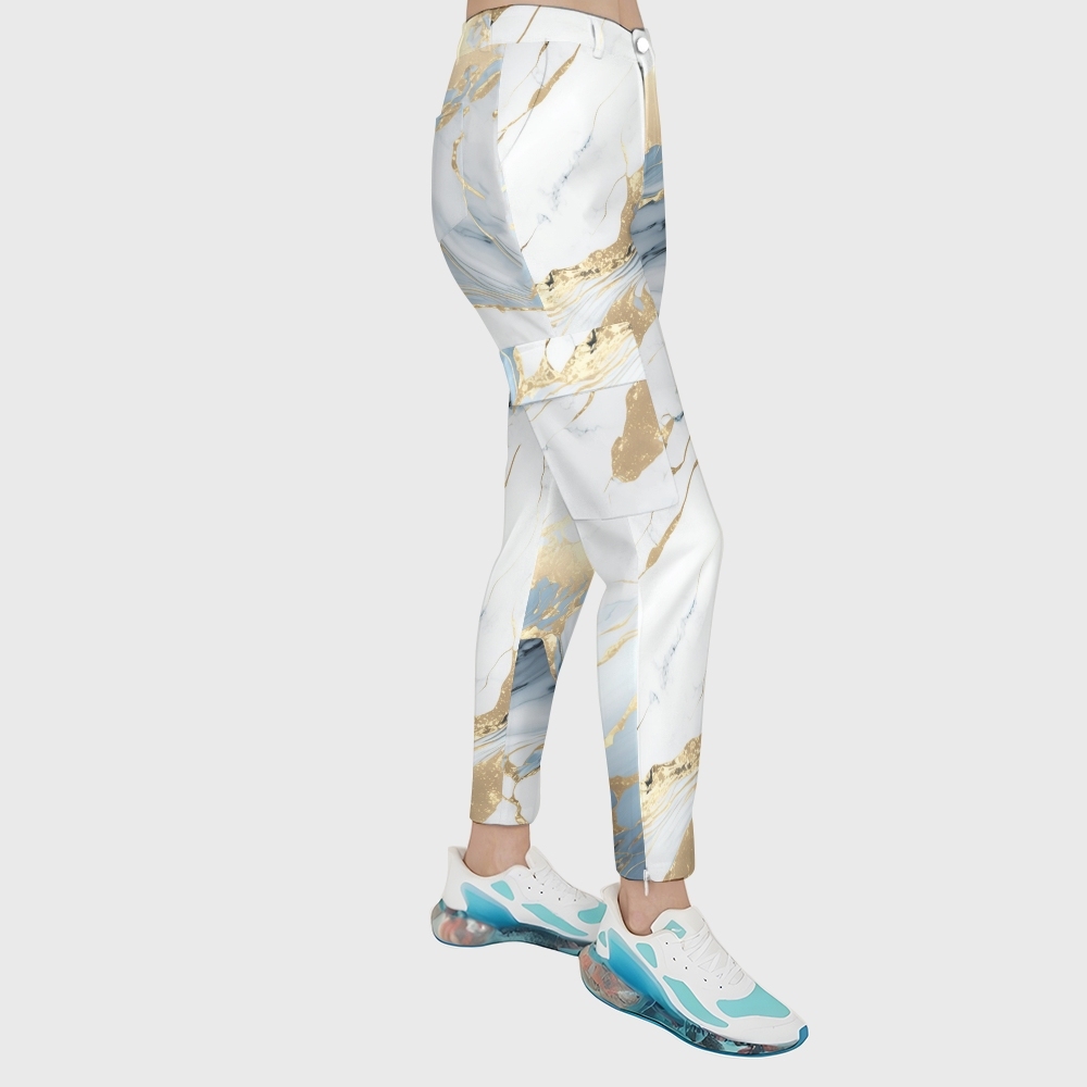 Women's Marble Fantasy Color Scrub Set SA09