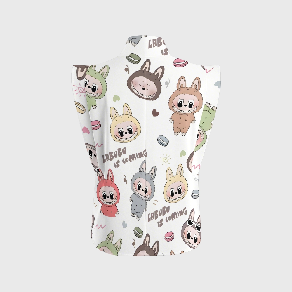 Women's LABUBU Printed Scrub Set SN03