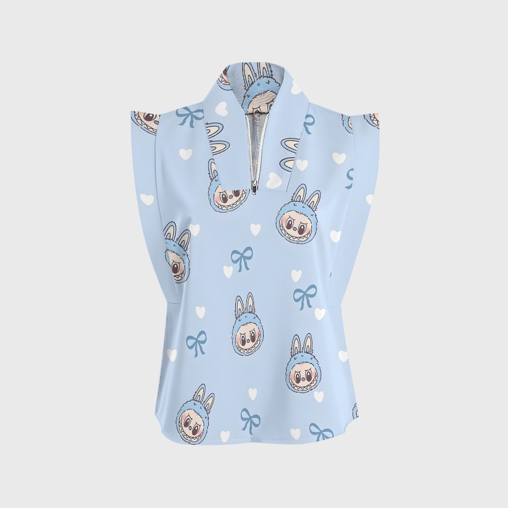 Women's LABUBU Printed Scrub Set SN04