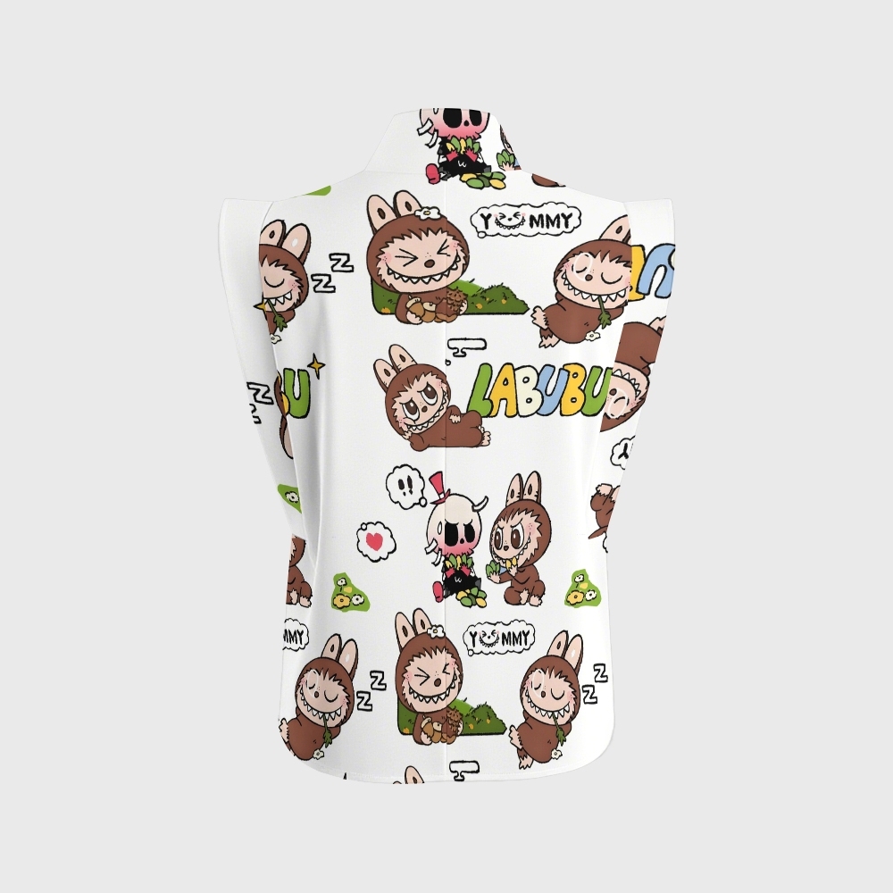 Women's LABUBU Printed Scrub Set SN05