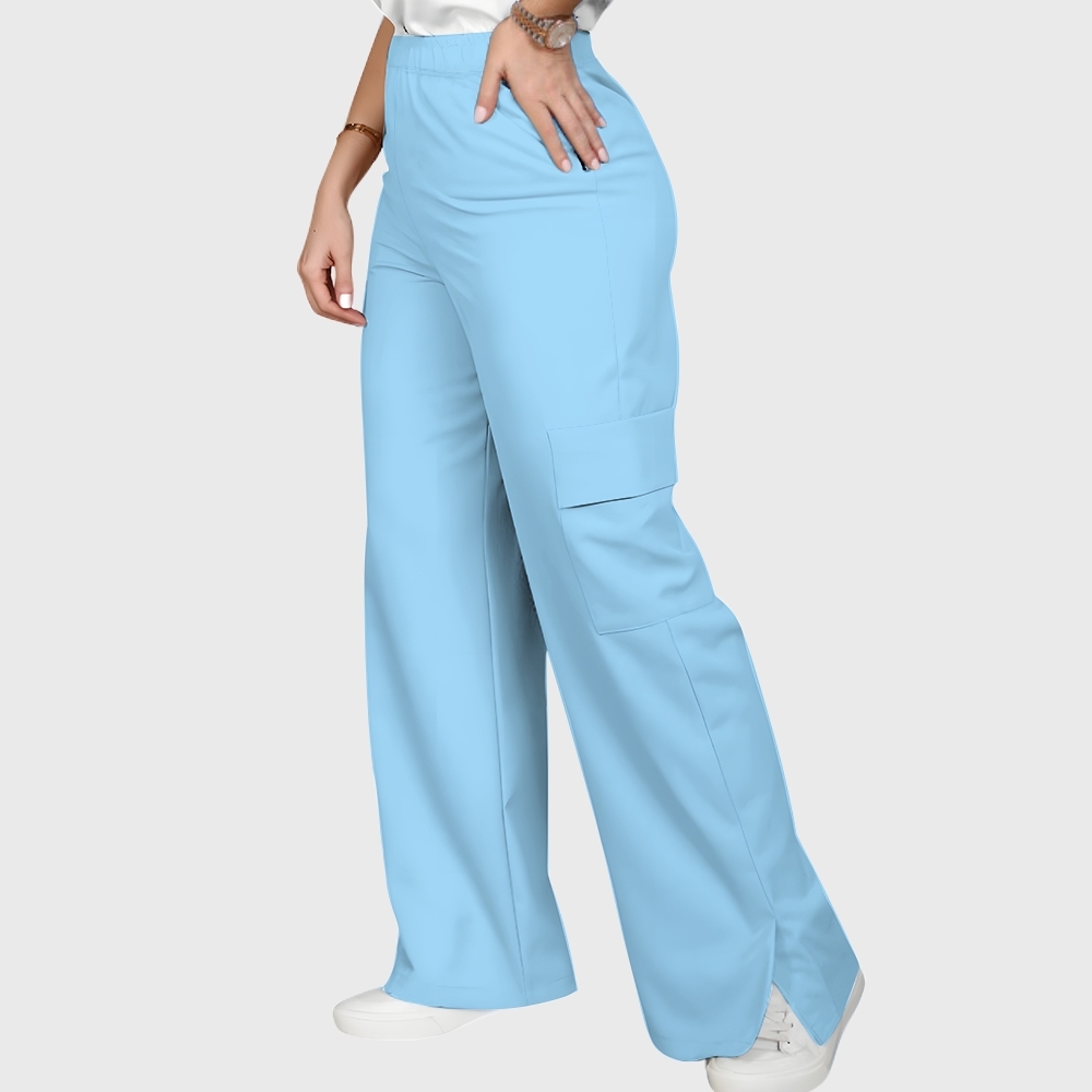 Women'sJuly 4th Celebration Printed Scrub Set SA01