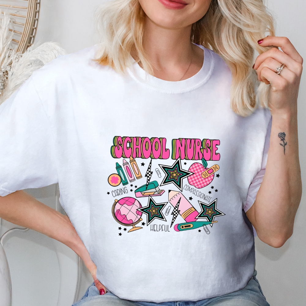 Elementary School Nurse Comfort T-shirt