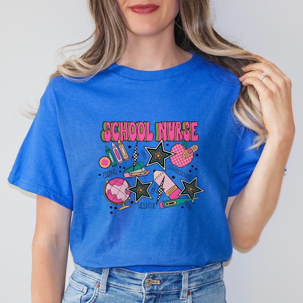 Elementary School Nurse Comfort T-shirt