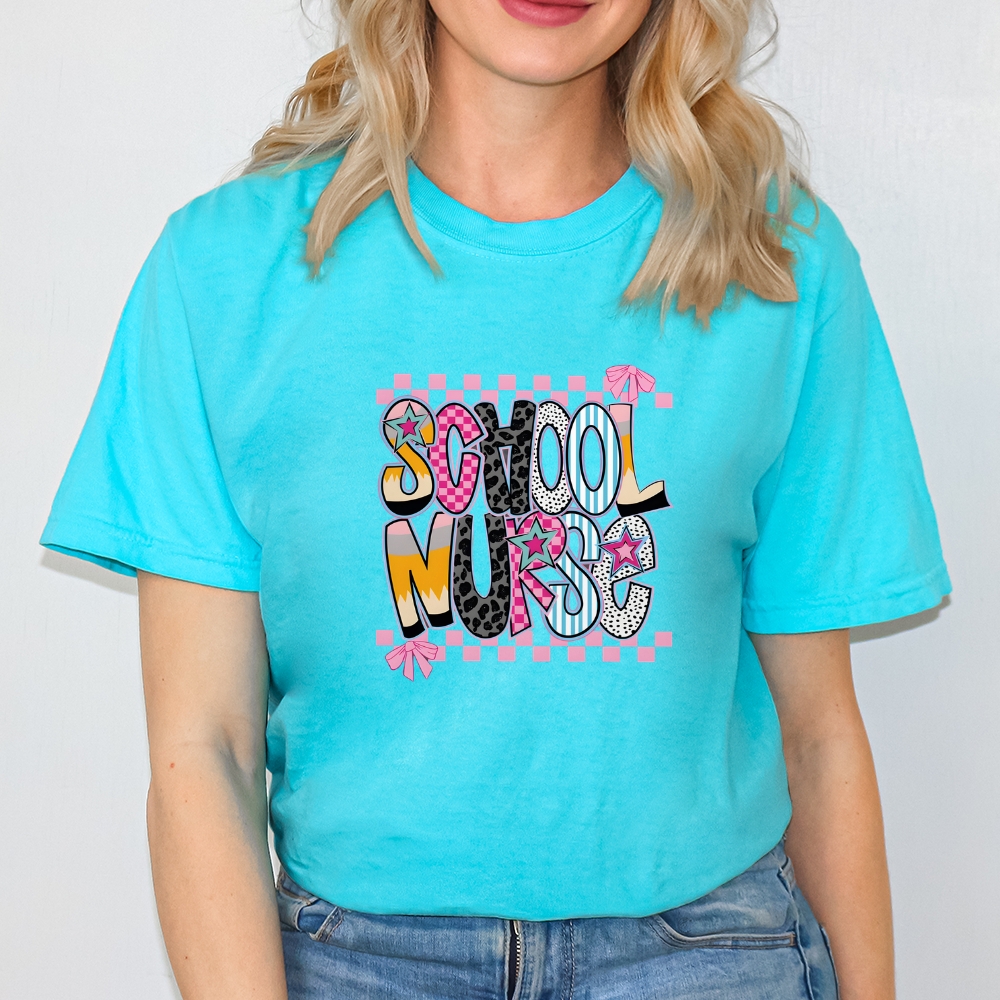Preppy School Nurse T-shirt