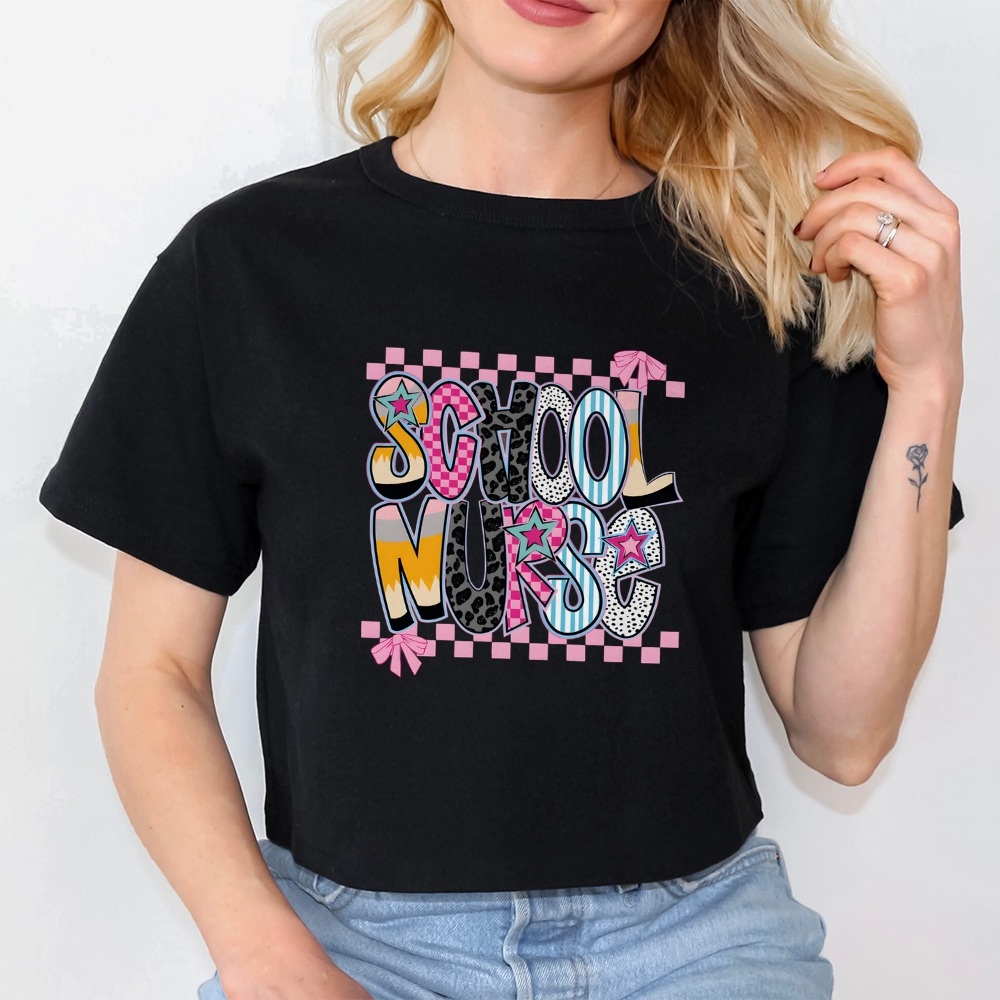 Preppy School Nurse T-shirt