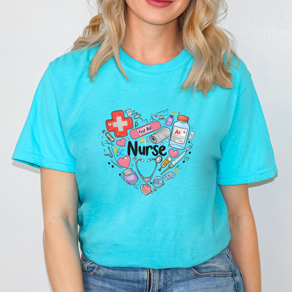 Nurse Appreciation Heart T-shirt