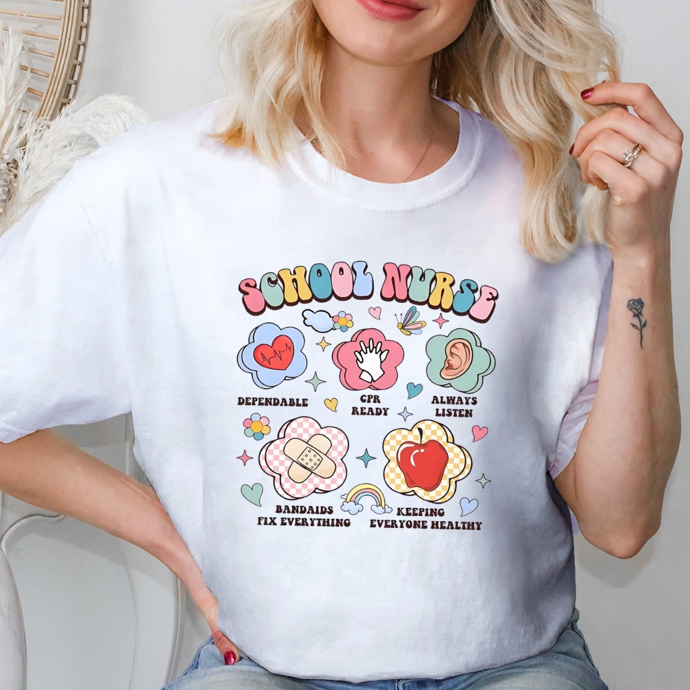 Keeping Everyone Healthy School Nurse T-Shirt