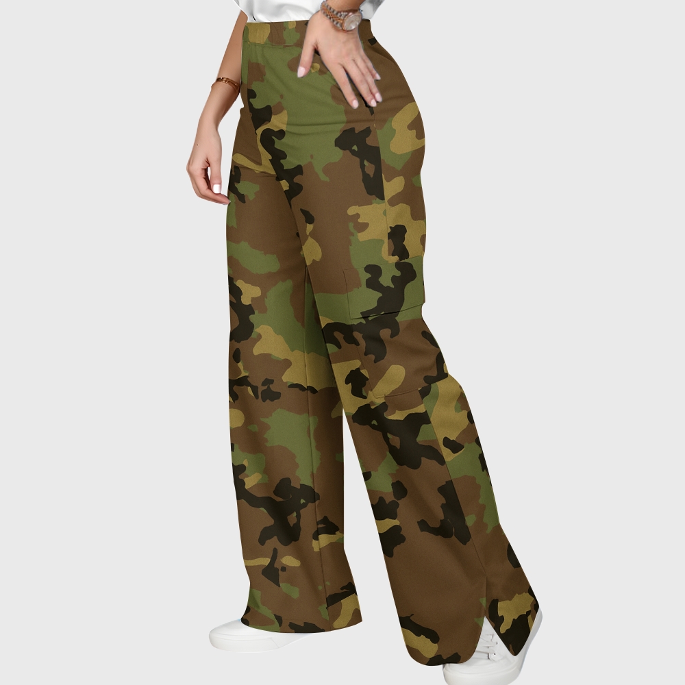 Women's Camouflage Scrub Set ST865