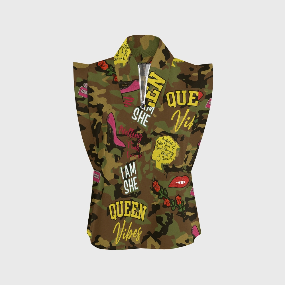 Women's Camouflage Scrub Set ST865