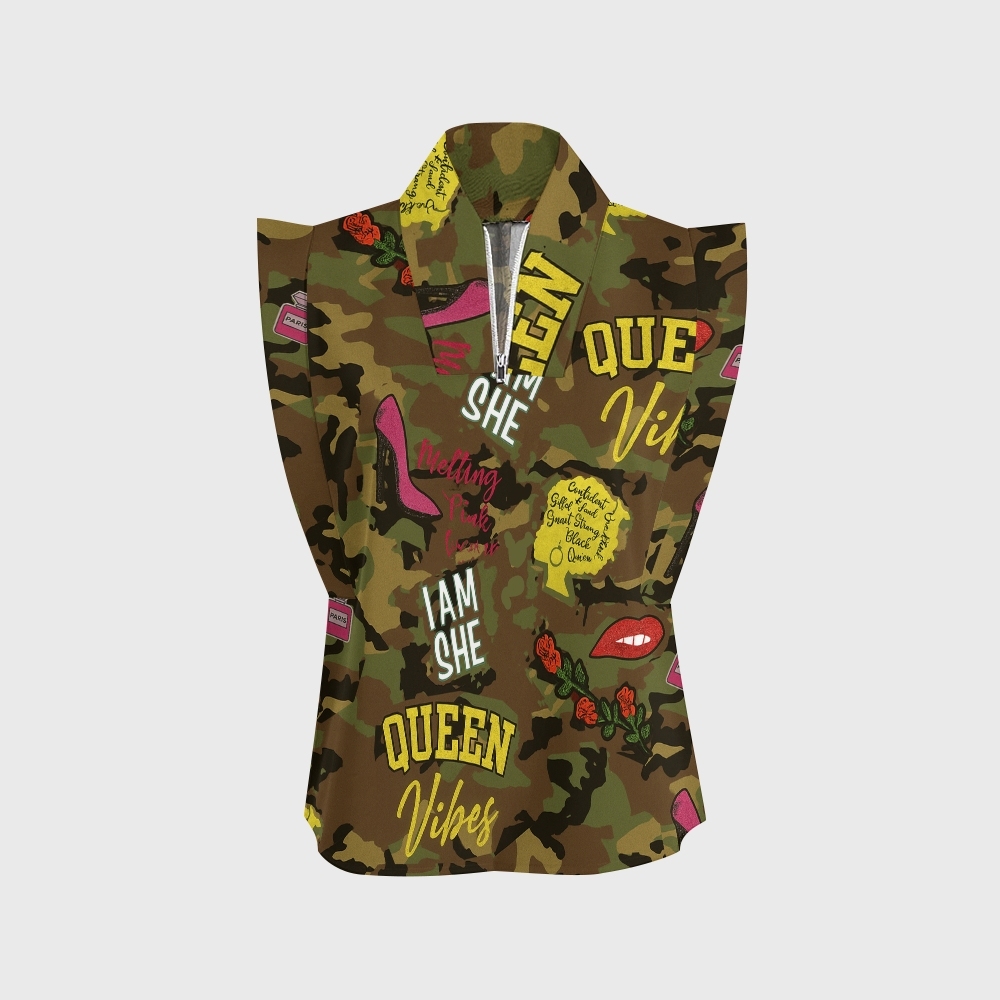 Women's Camouflage Scrub Set ST865