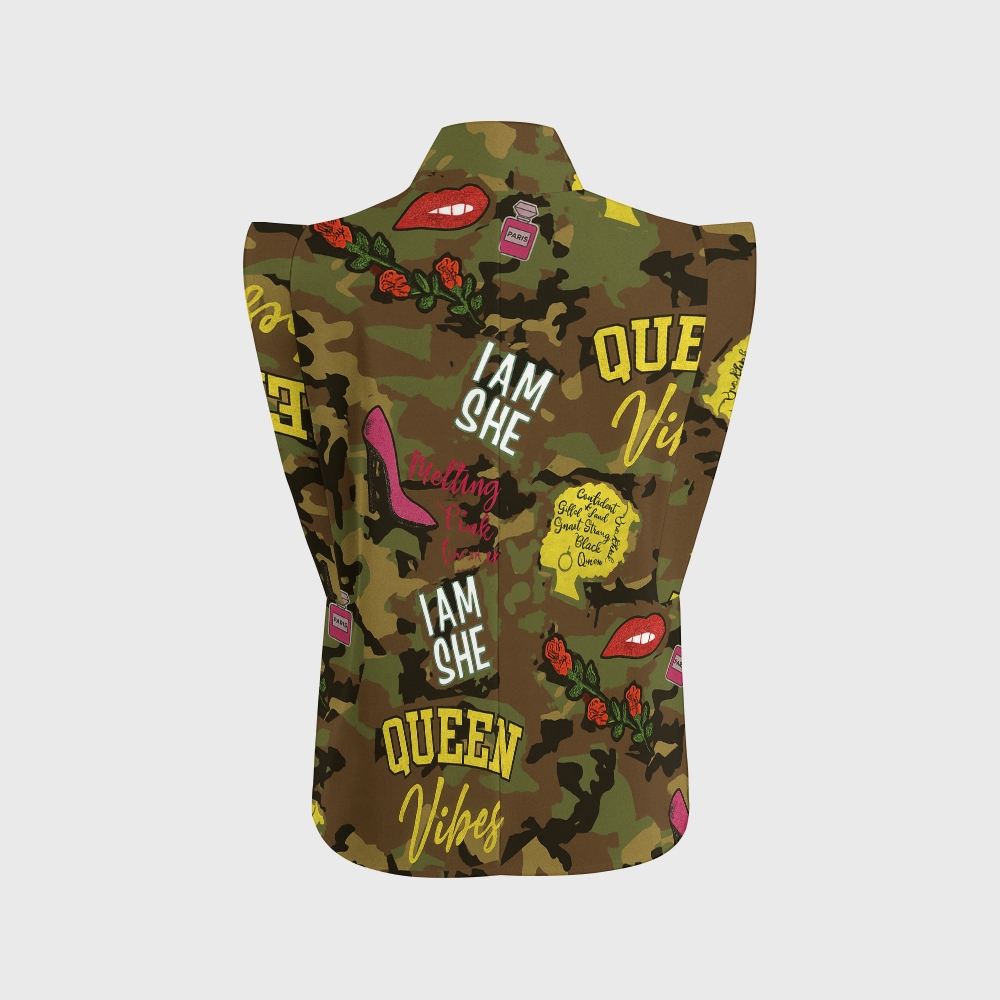 Women's Camouflage Scrub Set ST865