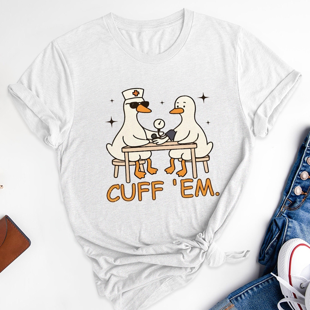 Cuff Em Nurse T-shirt