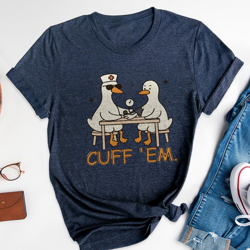 Cuff Em Nurse T-shirt