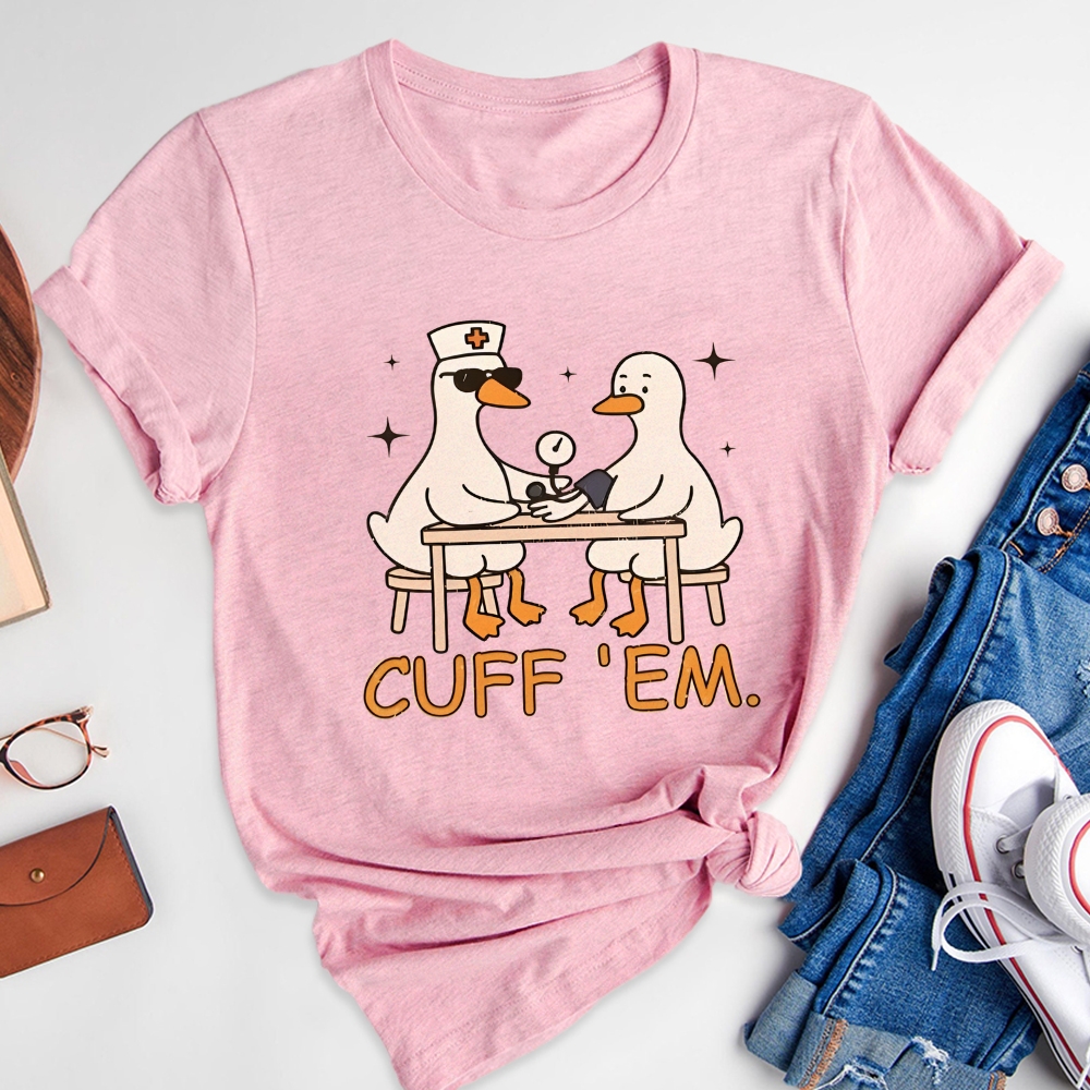 Cuff Em Nurse T-shirt