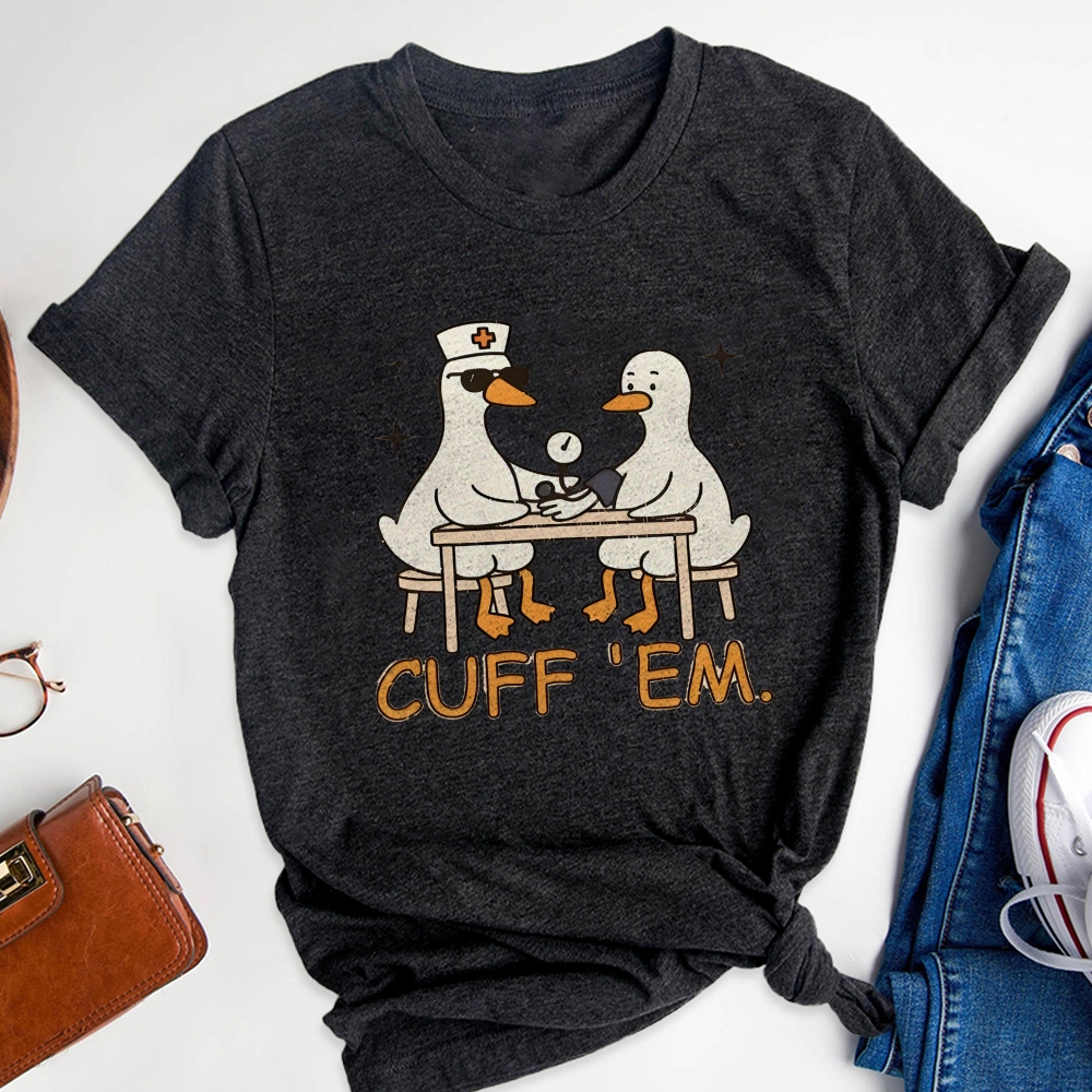 Cuff Em Nurse T-shirt