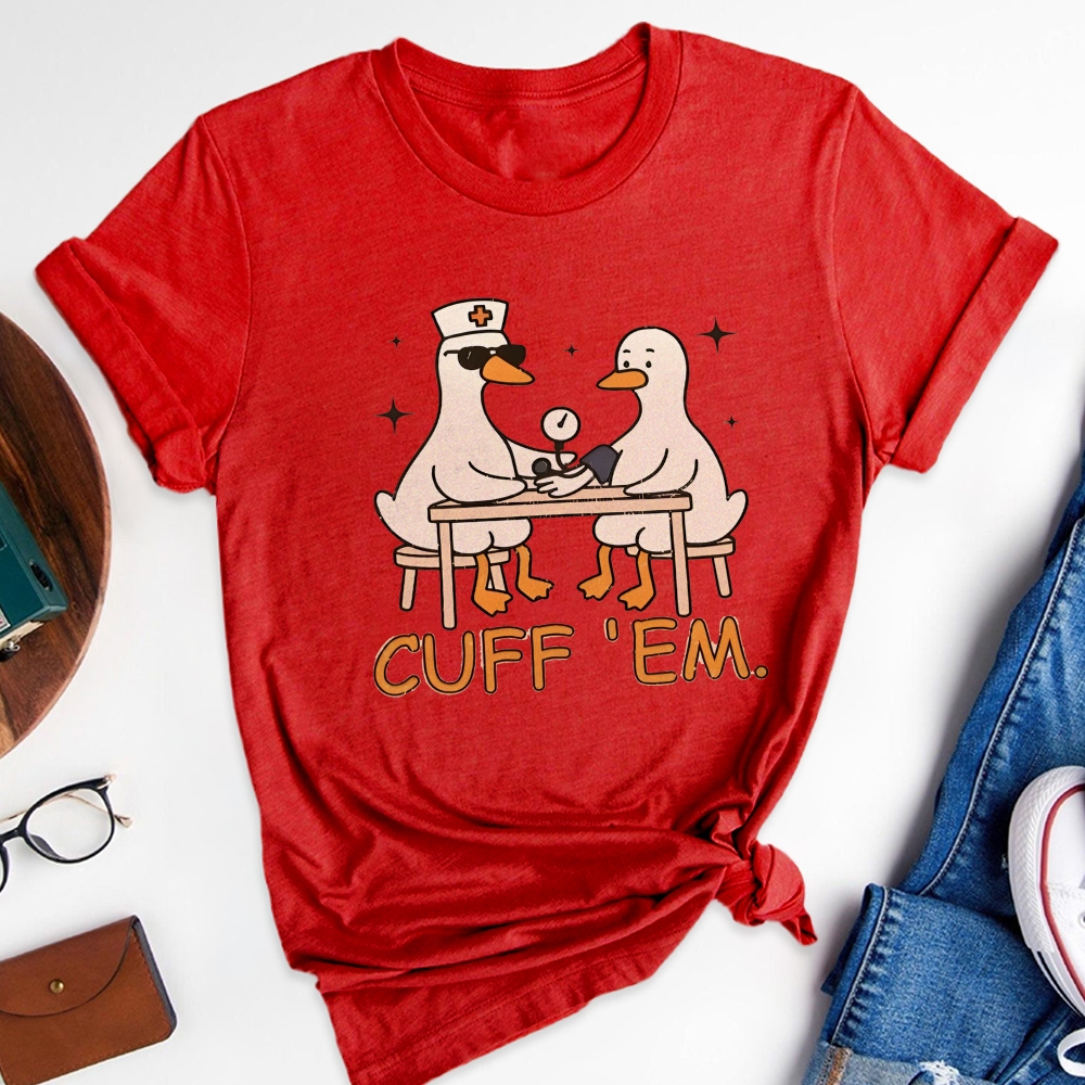 Cuff Em Nurse T-shirt