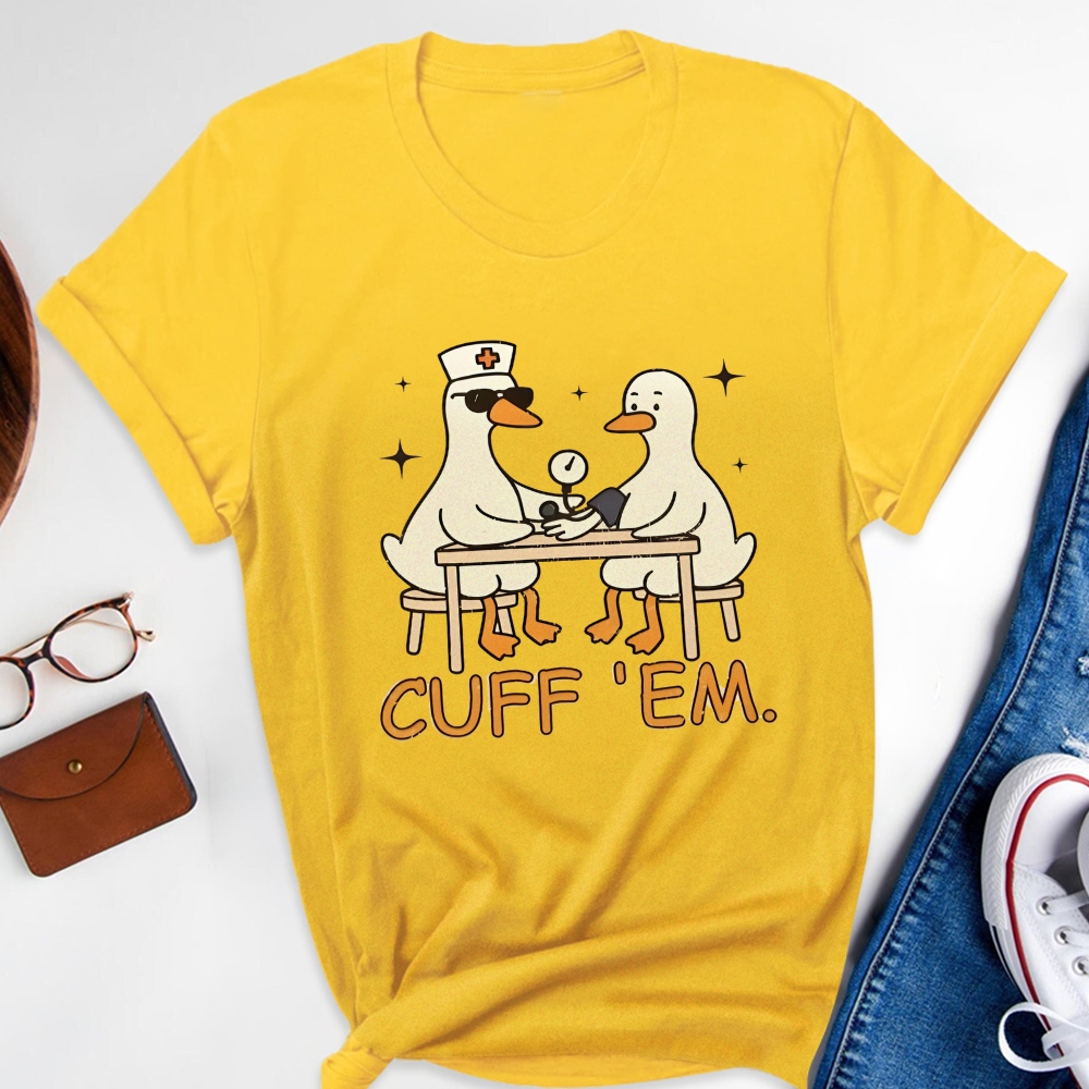 Cuff Em Nurse T-shirt