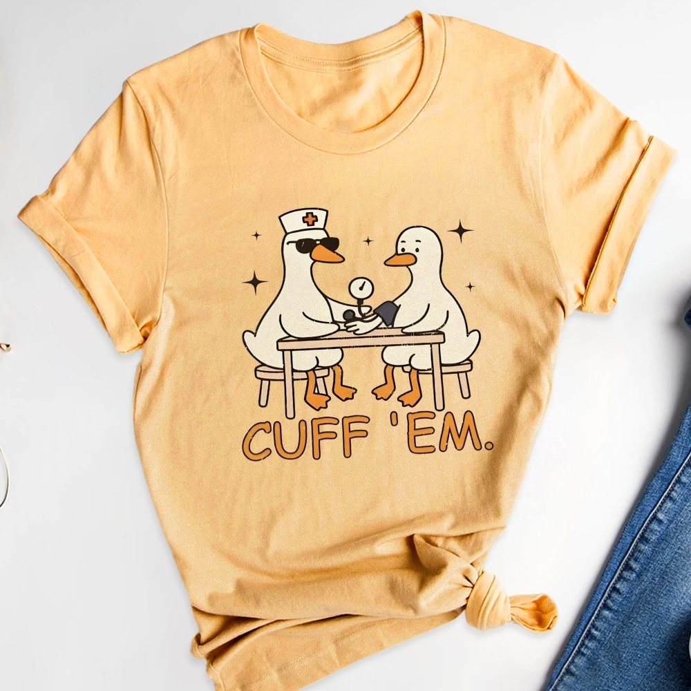 Cuff Em Nurse T-shirt