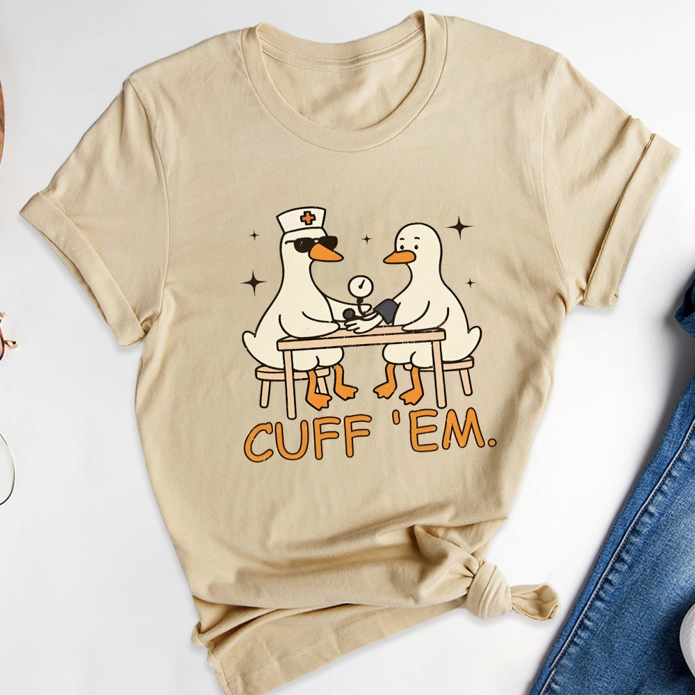 Cuff Em Nurse T-shirt
