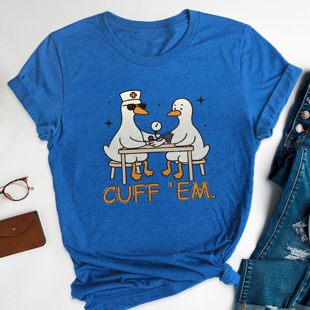 Cuff Em Nurse T-shirt