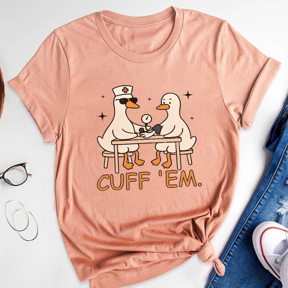 Cuff Em Nurse T-shirt