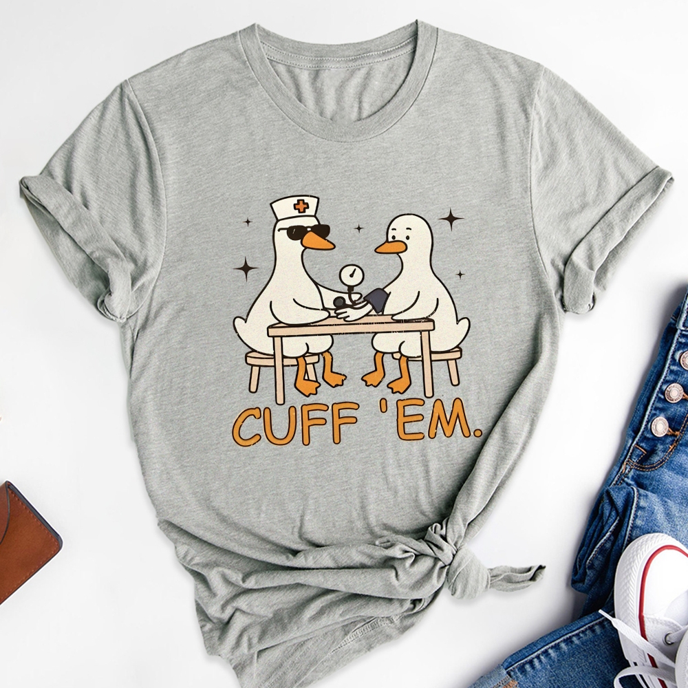 Cuff Em Nurse T-shirt